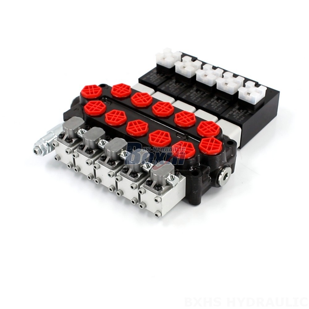 Direct from Manufacturer: Q45 5 Spool Monoblock Hydraulic Control Valve cover photo